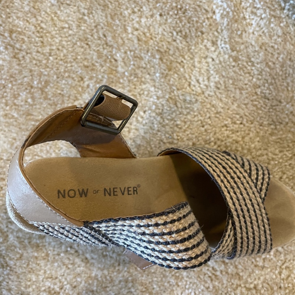 Now or Never wedges from Buckle